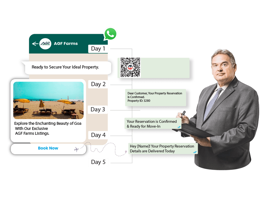 Real estate whatsapp automation