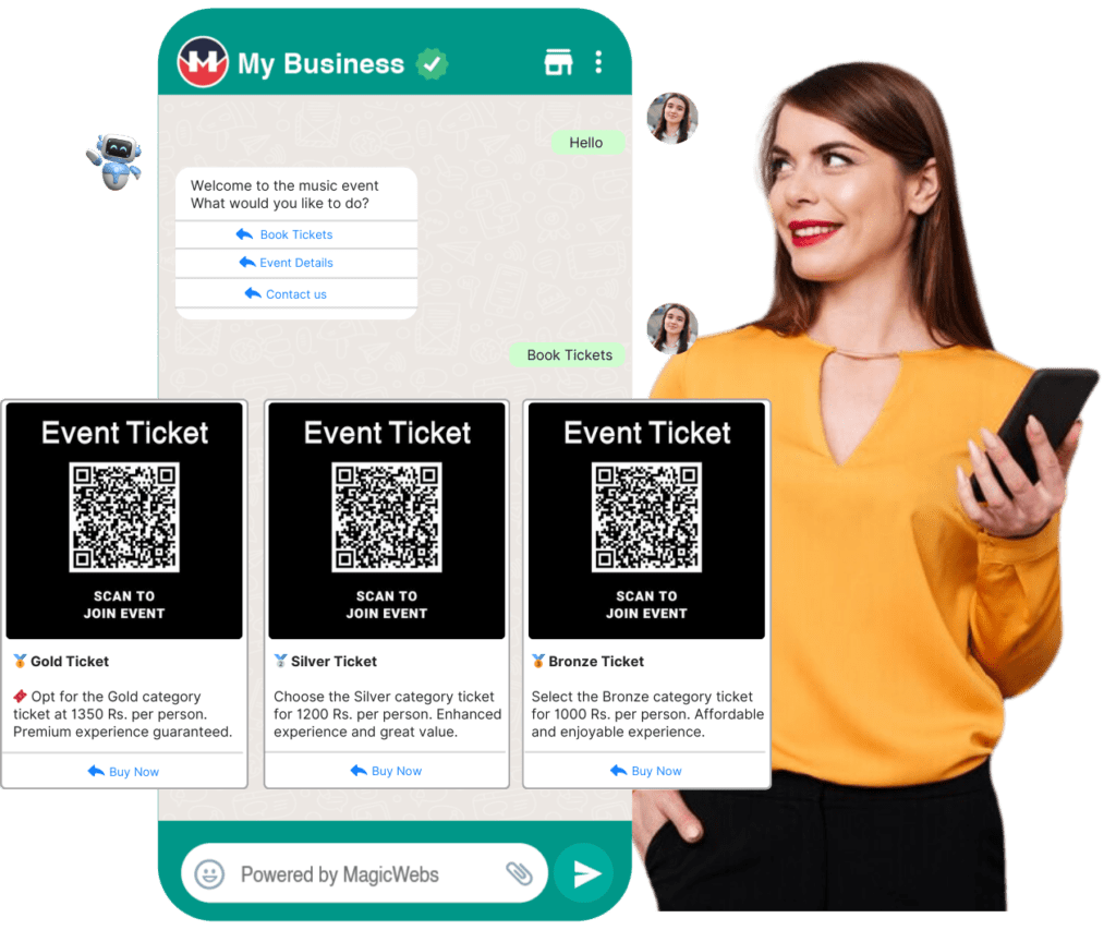 WhatsApp event automation