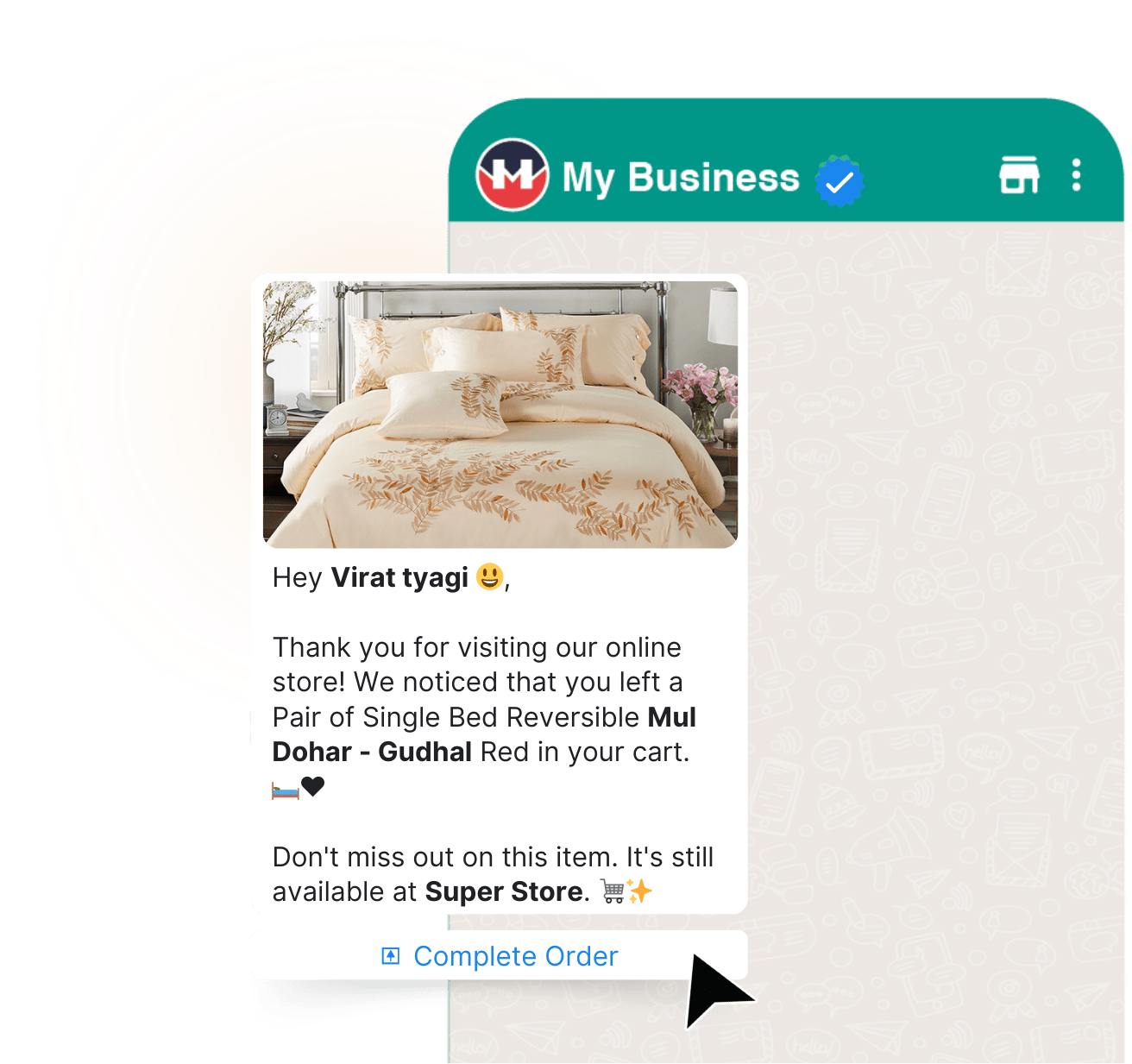 WhatsApp ecommerce store