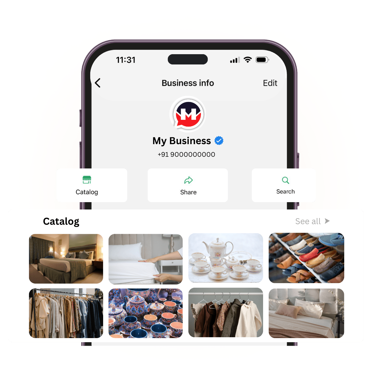 WhatsApp ecommerce store